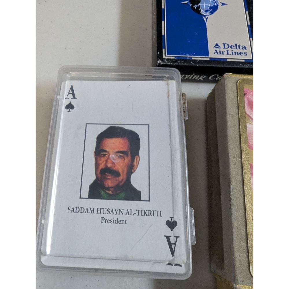 Vintage Playing Card Lot of 10 - Sealed Delta Airlines, Jack Daniels, Iraqi Most - Picture 14 of 15